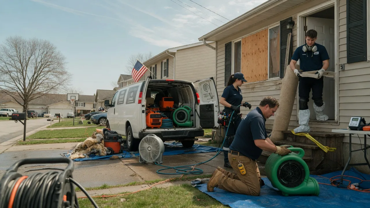 Water Damage Restoration in Worthington, MN near me